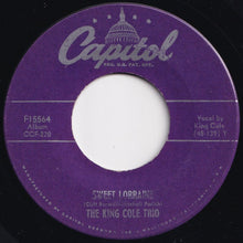 画像をギャラリービューアに読み込む, Nat King Cole Trio - It's Only A Paper Moon / Sweet Lorraine (7 inch Record / Used)