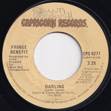 画像をギャラリービューアに読み込む, Fringe Benefit - Darling / Wanna Be With You (7 inch Record / Used)