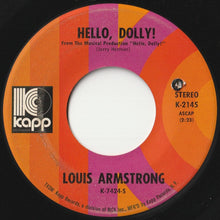 画像をギャラリービューアに読み込む, Louis Armstrong - Hello, Dolly! / That's All I Want The World To Remember Me By (7 inch Record / Used)