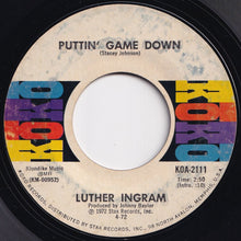 画像をギャラリービューアに読み込む, Luther Ingram - (If Loving You Is Wrong) I Don't Want To Be Right / Puttin' Game Down (7 inch Record / Used)