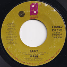 画像をギャラリービューアに読み込む, MFSB - Sexy / Human Machine (7 inch Record / Used)