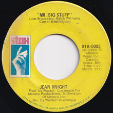 画像をギャラリービューアに読み込む, Jean Knight - Mr. Big Stuff / Why I Keep Living These Memories (7 inch Record / Used)