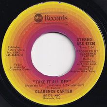 画像をギャラリービューアに読み込む, Clarence Carter - I Got Caught / Take It All Off (7 inch Record / Used)