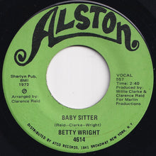 画像をギャラリービューアに読み込む, Betty Wright - Baby Sitter / Outside Woman (7 inch Record / Used)