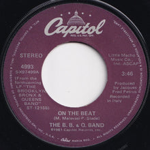画像をギャラリービューアに読み込む, B.B. & Q. Band - On The Beat / Don't Say Goodbye (7 inch Record / Used)