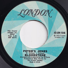画像をギャラリービューアに読み込む, Bloodstone - Natural High / Peter's Jones (7 inch Record / Used)
