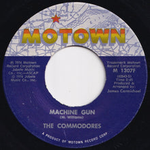 画像をギャラリービューアに読み込む, Commodores - Machine Gun / There's A Song In My Heart (7 inch Record / Used)
