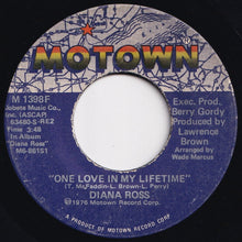 画像をギャラリービューアに読み込む, Diana Ross - One Love In My Lifetime / Smile (7 inch Record / Used)