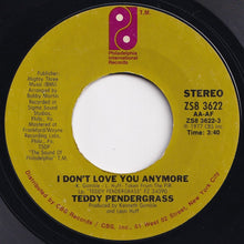 画像をギャラリービューアに読み込む, Teddy Pendergrass - I Don't Love You Anymore / Somebody Told Me (7 inch Record / Used)