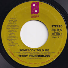 画像をギャラリービューアに読み込む, Teddy Pendergrass - I Don't Love You Anymore / Somebody Told Me (7 inch Record / Used)