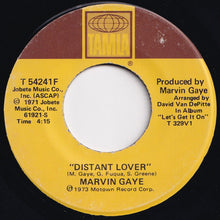 画像をギャラリービューアに読み込む, Marvin Gaye - Come Get To This / Distant Lover (7 inch Record / Used)