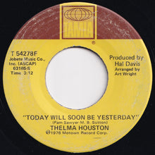 画像をギャラリービューアに読み込む, Thelma Houston - Don't Leave Me This Way (Short Version) / Today Will Soon Be Yesterday (7 inch Record / Used)