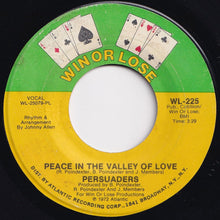 画像をギャラリービューアに読み込む, Persuaders - What Is The Definition Of Love / Peace In The Valley Of Love (7 inch Record / Used)