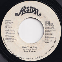 画像をギャラリービューアに読み込む, Lew Kirton - New York City / New York City (7 inch Record / Used)