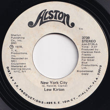 画像をギャラリービューアに読み込む, Lew Kirton - New York City / New York City (7 inch Record / Used)