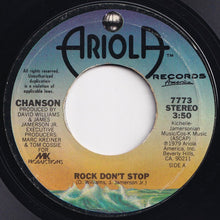 画像をギャラリービューアに読み込む, Chanson - Rock Don't Stop / Magic Carpet Ride (7 inch Record / Used)