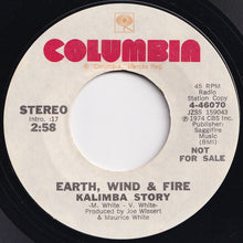 Load image into Gallery viewer, Earth, Wind & Fire - Kalimba Story (Mono) / (Stereo) (7 inch Record / Used)