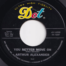 画像をギャラリービューアに読み込む, Arthur Alexander - You Better Move On / A Shot Of Rhythm And Blues (7 inch Record / Used)