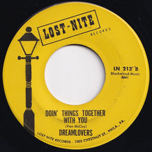 画像をギャラリービューアに読み込む, Dreamlovers - You Gave Me Somebody To Love / Doin' Things Together With You (7 inch Record / Used)