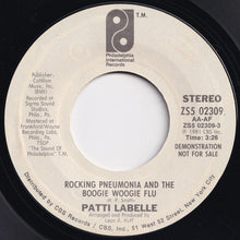 画像をギャラリービューアに読み込む, Patti LaBelle - Rockin' Pneumonia And The Boogie Woogie Flu / Rockin' Pneumonia And The Boogie Woogie Flu (7 inch Record / Used)