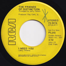 画像をギャラリービューアに読み込む, Friends Of Distinction - I Need You / Check It Out (7 inch Record / Used)