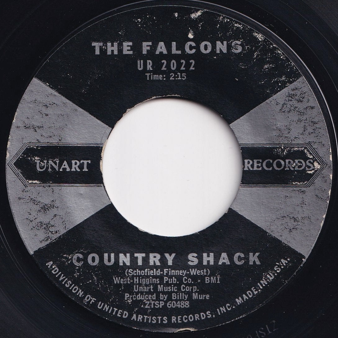 Falcons - You're Mine / Country Shack (7 inch Record / Used)