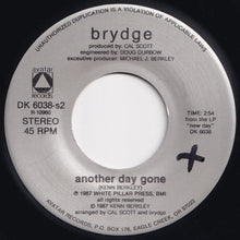Load image into Gallery viewer, Brydge - Passed Up A Chance / Another Day Gone (7 inch Record / Used)