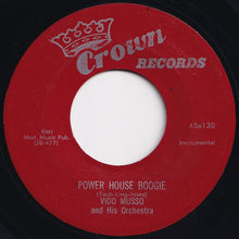 画像をギャラリービューアに読み込む, Vido Musso And His Orchestra - Flat Top Boogie / Power House Boogie (7 inch Record / Used)