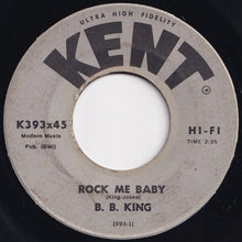 画像をギャラリービューアに読み込む, B.B. King - Rock Me Baby / I Can't Lose (7 inch Record / Used)
