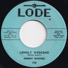 画像をギャラリービューアに読み込む, Sammy Masters - Rockin' Red Wing / Lonely Weekend (7 inch Record / Used)