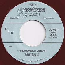 画像をギャラリービューアに読み込む, Jive 5 - Falling Tears / I Remember When (7 inch Record / Used)