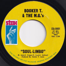 画像をギャラリービューアに読み込む, Booker T & The MG's - Soul-Limbo / Heads Or Tails (7 inch Record / Used)