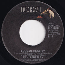 画像をギャラリービューアに読み込む, Elvis Presley - If I Can Dream / Edge Of Reality (7 inch Record / Used)