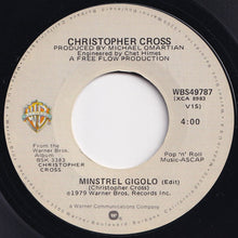 画像をギャラリービューアに読み込む, Christopher Cross - Arthur's Theme (Best That You Can Do) / Minstrel Gigolo (7 inch Record / Used)