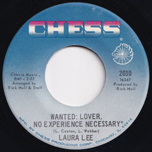 画像をギャラリービューアに読み込む, Laura Lee - Wanted: Lover, No Experience Necessary / Up Tight, Good Man (7 inch Record / Used)