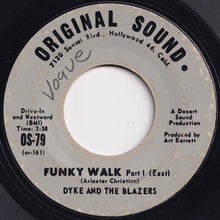 画像をギャラリービューアに読み込む, Dyke And The Blazers - Funky Walk (Part 1) / (Part 2) (7 inch Record / Used)