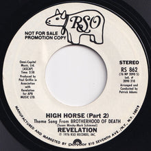 画像をギャラリービューアに読み込む, Revelation - High Horse (Part 1) / (Part 2) (7 inch Record / Used)