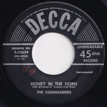 画像をギャラリービューアに読み込む, Commanders - Honey In The Horn / Swanee River Boogie (7 inch Record / Used)
