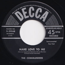 画像をギャラリービューアに読み込む, Commanders - Make Love To Me / Kentucky Boogie (7 inch Record / Used)