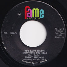 画像をギャラリービューアに読み込む, Jimmy Hughes - Don't Lose Your Good Thing / You Can't Believe Everything You Hear (7 inch Record / Used)