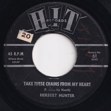 画像をギャラリービューアに読み込む, Connie And Clara / Herbert Hunter - I Will Follow Him / Take These Chains From My Heart (7 inch Record / Used)