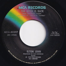 画像をギャラリービューアに読み込む, Elton John - The Bitch Is Back / Cold Highway (7 inch Record / Used)