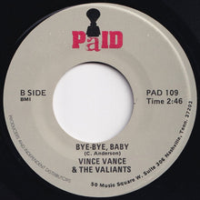画像をギャラリービューアに読み込む, Vince Vance & The Valiants - Bomb Iran / Bye-Bye, Baby (7 inch Record / Used)