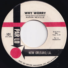 画像をギャラリービューアに読み込む, Aaron Neville - Tell It Like It Is / Why Worry (7 inch Record / Used)