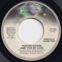 画像をギャラリービューアに読み込む, Pointer Sisters - Jump (For My Love) / Heart Beat (7 inch Record / Used)