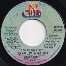 画像をギャラリービューアに読み込む, Barry White - You're The First, The Last, My Everything / More Than Anything, You're My Everything (7 inch Record / Used)
