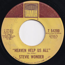 画像をギャラリービューアに読み込む, Stevie Wonder - Heaven Help Us All / I Gotta Have A Song (7 inch Record / Used)