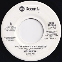 画像をギャラリービューアに読み込む, Hitchhikers - You're Making A Big Mistake (Mono) / (Stereo) (7 inch Record / Used)