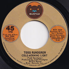 画像をギャラリービューアに読み込む, Todd Rundgren - Hello It's Me / Cold Morning Light (7 inch Record / Used)