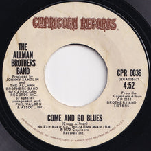 画像をギャラリービューアに読み込む, Allman Brothers Band - Jessica / Come And Go Blues (7 inch Record / Used)